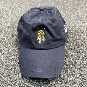 U.S. Kids Golf Vintage Navy Blue Bagpiper Embroidered Hat OSFM Adjustable Cap